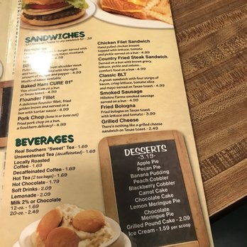 Lizard's Thicket - Menu page 4 - Southern Near Me - Columbia, South Carolina
