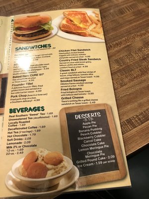 Menu photo 4 Lizard's Thicket Columbia, SC
