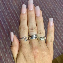 Apres Gel X 10 days after my appointment  - size small
