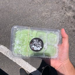 Handmade Brownie Filled Honeydew Mochi