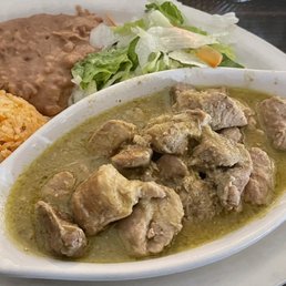 Chili Verde Plate