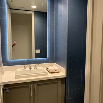 Elite Paperhanging - Bathroom - Wallpapering Near Me