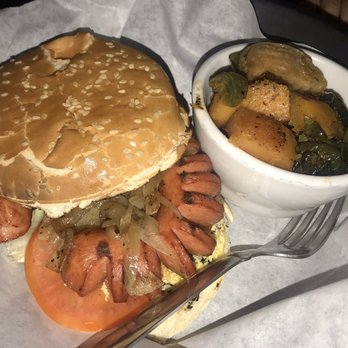 Old Town Grill - My toddler's Old Town Dog Sandwich with Grilled Veggies!! - American Near Me - Placerville, California