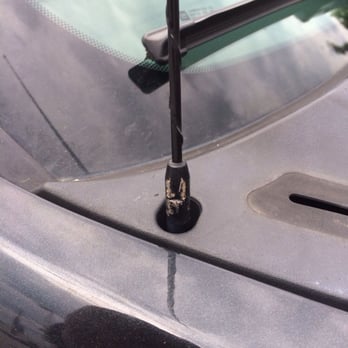 Car Spa - Damaged antenna - Car Wash Near Me - Marietta, Georgia