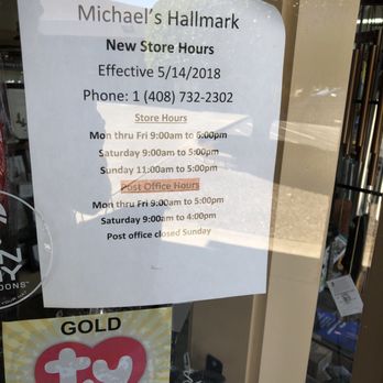 Michael's Hallmark Shop - Cards & Stationery Near Me - Sunnyvale, California