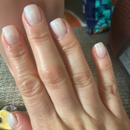 I explained to them how I can only do short nails because of my program for school and they understood I explained to them how I can only do short nails because of my program for school and they understood