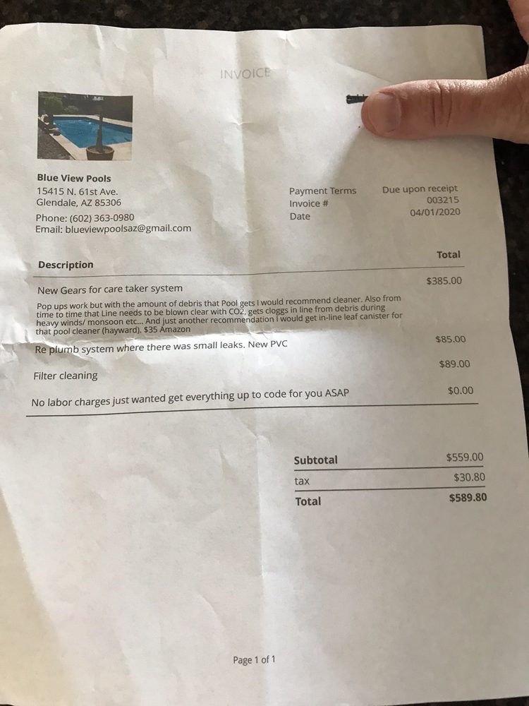 BLUE VIEW POOLS Updated June 2024 12 Reviews 15415 N 61st Ave