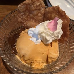 Thai tea ice cream