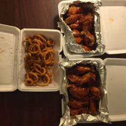 Blazin' Bourbon Medium Hot Wings