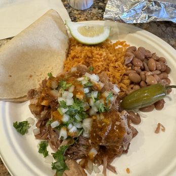 Carnitas Mi Rancho - Carnitas Taco with rice & beans - Mexican Near Me - Oxnard, California