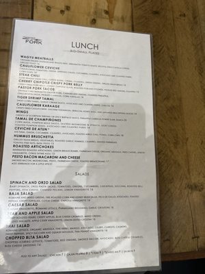 Menu photo 1 The Twisted Fork Reno, NV