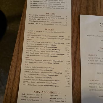 Robin Restaurant - Drink menu - New American Near Me - St. Louis, Missouri Robin Restaurant - Drink menu - New American Near Me - St. Louis, Missouri
