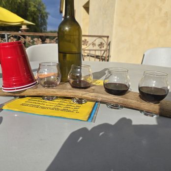 Tenuta Vineyards - The 2nd half of the reserve tasting flight. - Wineries Near Me - Livermore, California