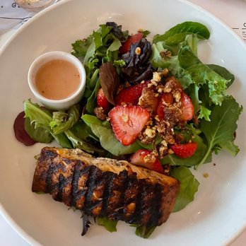 Sixty Vines - Glazed Salmon salad - Wine Bars Near Me - Winter Park, Florida Sixty Vines - Glazed Salmon salad - Wine Bars Near Me - Winter Park, Florida