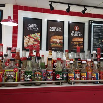 Firehouse Subs - So many sauces - Sandwiches Near Me - Weston, Florida