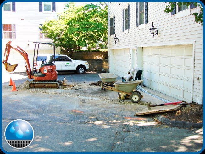 Slide of Drainage Team