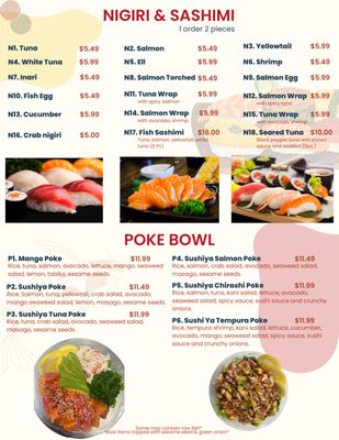 Menu photo 3 Sushi Ya Asian Fusion Hanover, PA Menu photo 3 Sushi Ya Asian Fusion Hanover, PA
