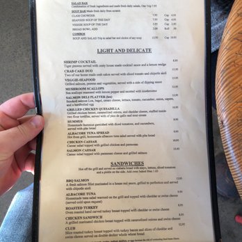 Sound View Cafe - Front side of the menu - Breakfast & Brunch Near Me - Seattle, Washington