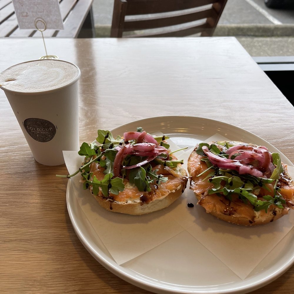 Golden Latte & Lox Bagel 06/2022 Golden Latte & Lox Bagel 06/2022