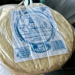 Corn tortillas $3.50
