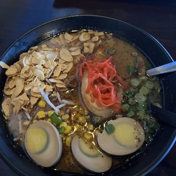 Ramen Boy - Black garlic pork ramen - Ramen Near Me - Lancaster, California Ramen Boy - Black garlic pork ramen - Ramen Near Me - Lancaster, California