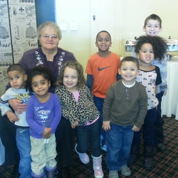 Pomegranate Restaurant - Grandmother with some of her great grandchildren - American Near Me - Aurora, Illinois Pomegranate Restaurant - Grandmother with some of her great grandchildren - American Near Me - Aurora, Illinois