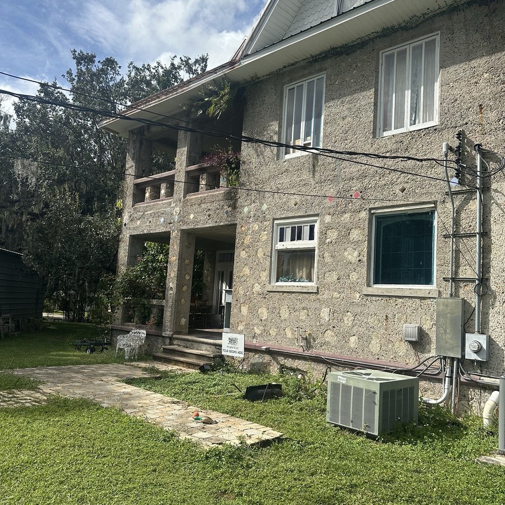 The Wonder House - Back of the house. - Landmarks & Historical Buildings Near Me - Bartow, Florida