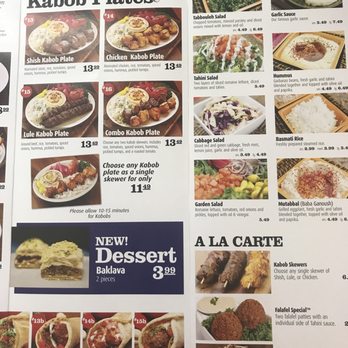 Zankou Chicken - Menu & $s as of 4/18/18 - Mediterranean Near Me - Anaheim, California Zankou Chicken - Menu & $s as of 4/18/18 - Mediterranean Near Me - Anaheim, California