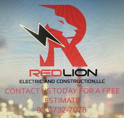 Redlion Electrical And Construction Logo