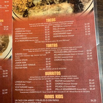 Mariachi's Tacos - Menu - Mexican Near Me - Des Plaines, Illinois Mariachi's Tacos - Menu - Mexican Near Me - Des Plaines, Illinois
