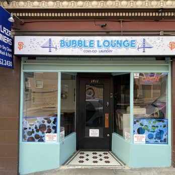 Bubble Lounge - View from the outside - Laundromat Near Me - San Francisco, California Bubble Lounge - View from the outside - Laundromat Near Me - San Francisco, California