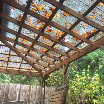 Foshay Contracting - Suntuf wrap around patio cover. - General Contractors Near Me - Springfield, Oregon