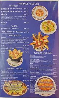 Menu photo 3 Maria's Mexican Restaurant Carson City, NV