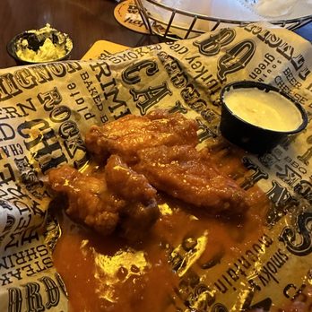 Calhoun's - Chicken Wings with the Thunder Road sauce was Amazing! - American Near Me - Pigeon Forge, Tennessee Calhoun's - Chicken Wings with the Thunder Road sauce was Amazing! - American Near Me - Pigeon Forge, Tennessee