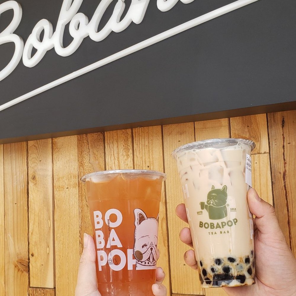 BoBaPOP Tea Bar - Sunrise Tea and Bobapop Signature Milk Tea - Coffee & Tea Near Me - San Gabriel, California