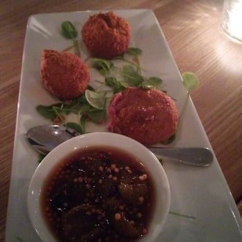 Marlowe - Fried balls of duck liver pate - cant go wrong. - Diners Near Me - San Francisco, California Marlowe - Fried balls of duck liver pate - cant go wrong. - Diners Near Me - San Francisco, California