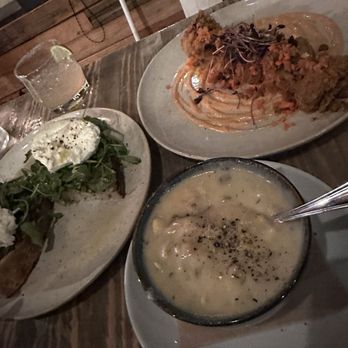 Pickled Fish Restaurant - Clam Chowder Fried Oysters Burrata - New American Near Me - Long Beach, Washington