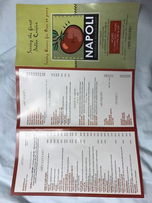 Menu photo 1 Napoli Flushing, NY