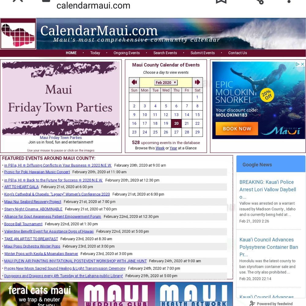 Picnic for Poki - This is a good place to go and find out who's performing. - Music Venues Near Me - Wailuku, Hawaii