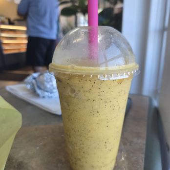 Monterey Donuts - Passion orange green tea smoothie - Donuts Near Me - Monterey, California Monterey Donuts - Passion orange green tea smoothie - Donuts Near Me - Monterey, California