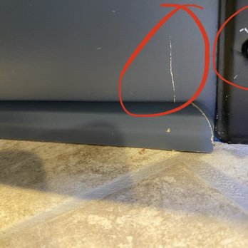 Summit Cleaning & Restoration - Scratched cabinet and vent cover, done by Summit employee - Carpet Cleaning Near Me - Stayton, Oregon Summit Cleaning & Restoration - Scratched cabinet and vent cover, done by Summit employee - Carpet Cleaning Near Me - Stayton, Oregon