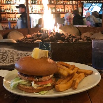 49th State Brewing - Denali - Salmon Burger - amazing - Breweries Near Me - Healy, Alaska