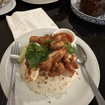 Bangkok House Restaurant - Fried chicken with Sticky Rice - Thai Near Me - Ridgecrest, California