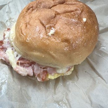 Five Points Bakery - Breakfast sandwich with ham - Bakeries Near Me - Buffalo, New York