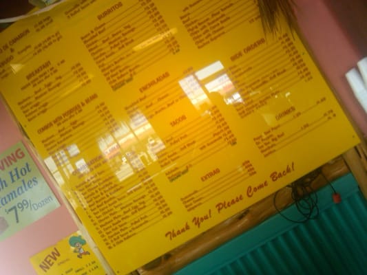 Menu photo 2 Alfredo's Mexican Food Abilene, TX