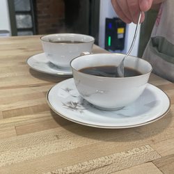 Ridgewood Antiques - Cup and saucer. Not included in this photo is an extra plate with each set