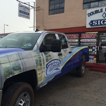Double Diamond Signs - Signmaking Near Me - Abilene, Texas Double Diamond Signs - Signmaking Near Me - Abilene, Texas