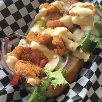 Caplinger's Fresh Catch - Shrimp po' boy! - Seafood Markets Near Me - Indianapolis, Indiana