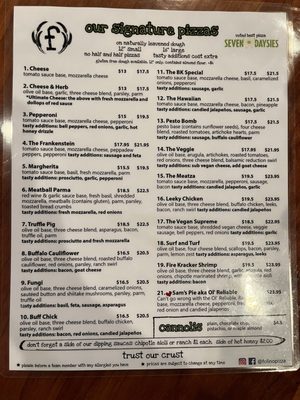 Menu photo 3 Folino's Pizza Burlington, VT