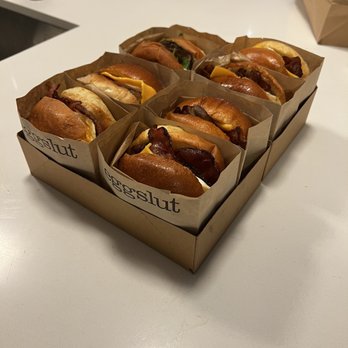 Eggslut - Bacon, Egg & Cheese - Breakfast & Brunch Near Me - Las Vegas, Nevada Eggslut - Bacon, Egg & Cheese - Breakfast & Brunch Near Me - Las Vegas, Nevada